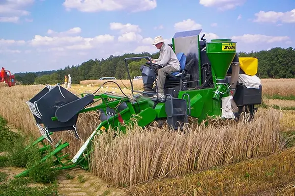 Zürn Drescher auf dem Feld