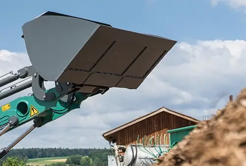 Baggerschaufel Anbaugerät an Kramer Gerät